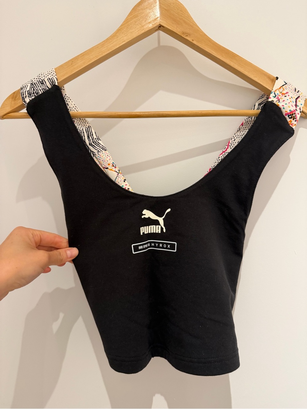 NWT PUMA HYROX Black Active Crop Tank